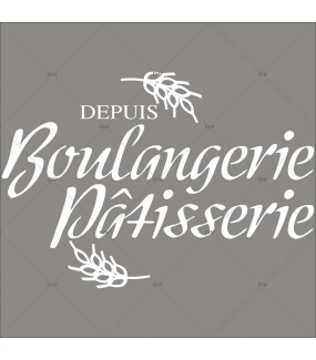 BL53 - Sticker boulangerie personnalisable