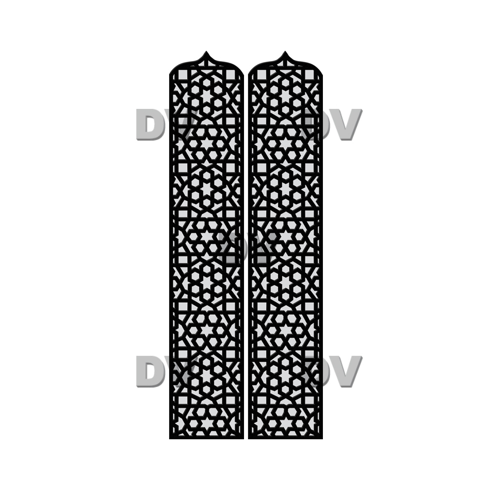 Lot 2 stickers moucharabieh DSP1402 Lot 2 stickers moucharabieh DSP1402