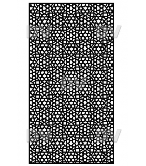 DSP1412-2 - Sticker moucharabieh sur mesure