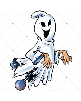 Sticker-halloween-fantôme-boulet-citrouille-31-octobre-vitrophanie-décoration-vitrine-halloween-électrostatique-sans-colle-repositionnable-réutilisable-DECO-VITRES