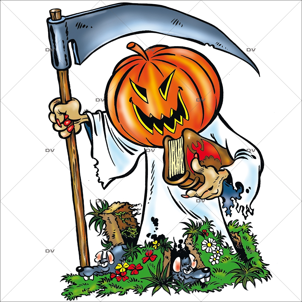 Sticker-halloween-citrouille-faux-31-octobre-vitrophanie-décoration-vitrine-halloween-électrostatique-sans-colle-repositionnable-réutilisable-DECO-VITRES