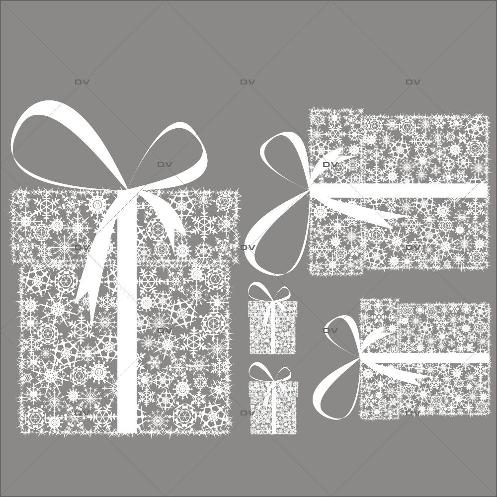 Sticker-paquets-cadeaux-en-cristaux-blanc-vitrophanie-décoration-vitrine-noël-électrostatique-sans-colle-repositionnable-réutilisable-DECO-VITRES Sticker-paquets-cadeaux-en-cristaux-blanc-vitrophanie-décoration-vitrine-noël-électrostatique-sans-colle-repositionnable-réutilisable-DECO-VITRES