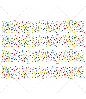 Sticker-frises-de-confetti-multicolores-vitrophanie-décoration-vitrine-carnaval-électrostatique-sans-colle-repositionnable-réutilisable-DECO-VITRES