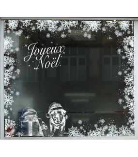 Sticker-texte-joyeux-noël-blanc-vitrophanie-décoration-vitrine-noël-opticien-électrostatique-sans-colle-repositionnable-réutilisable-DECO-VITRES