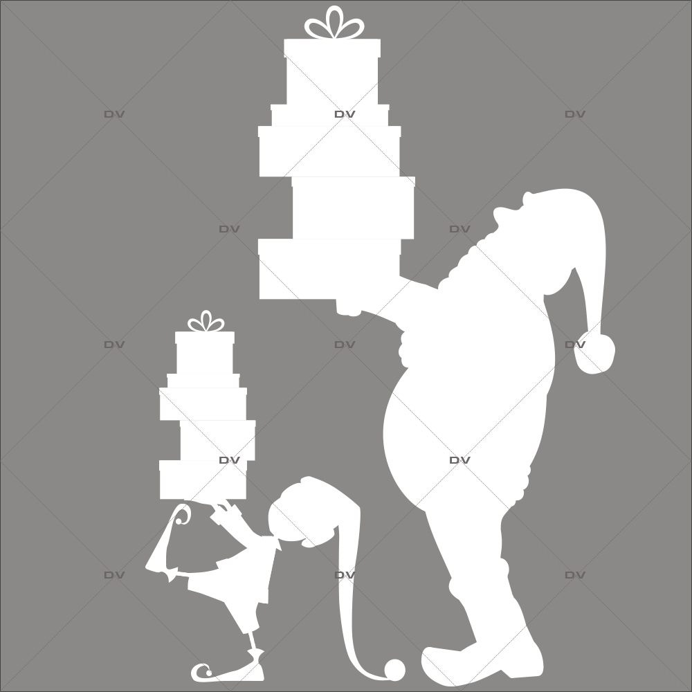 Sticker-père-noël-et-lutin-paquets-cadeaux-silhouettes-blanc-vitrophanie-décoration-vitrine-noël-électrostatique-sans-colle-repositionnable-réutilisable-DECO-VITRES Sticker-père-noël-et-lutin-paquets-cadeaux-silhouettes-blanc-vitrophanie-décoration-vitrine-noël-électrostatique-sans-colle-repositionnable-réutilisable-DECO-VITRES