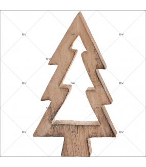 Sticker-paysage-de-neige-sapin-bois-hiver-ski-vacances-fête-vitrophanie-décoration-vitrine-noël-électrostatique-sans-colle-repositionnable-réutilisable-DECO-VITRES