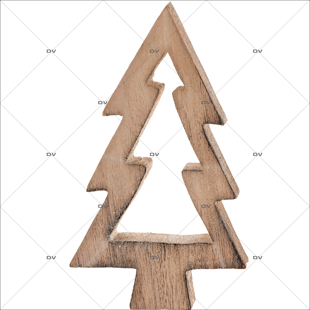 Sticker-paysage-de-neige-sapin-bois-hiver-ski-vacances-fête-vitrophanie-décoration-vitrine-noël-électrostatique-sans-colle-repositionnable-réutilisable-DECO-VITRES