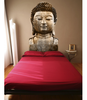 Sticker-bouddha-asiatique-ambiance-zen-adhésif-encres-écologiques-latex-décoration-intérieure-DECO-VITRES