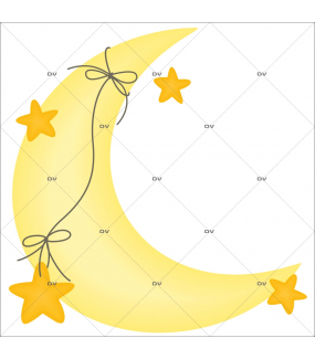 Sticker-croissant-de-lune-chambre-bébé-enfant-adhésif-encres-écologiques-latex-décoration-intérieure-DECO-VITRES