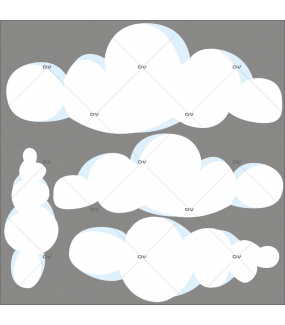 Stickers-4-nuages-bleus-blancs-chambre-bébé-enfant-garçon-fille-adhésif-encres-écologiques-latex-décoration-intérieure-DECO-VITRES