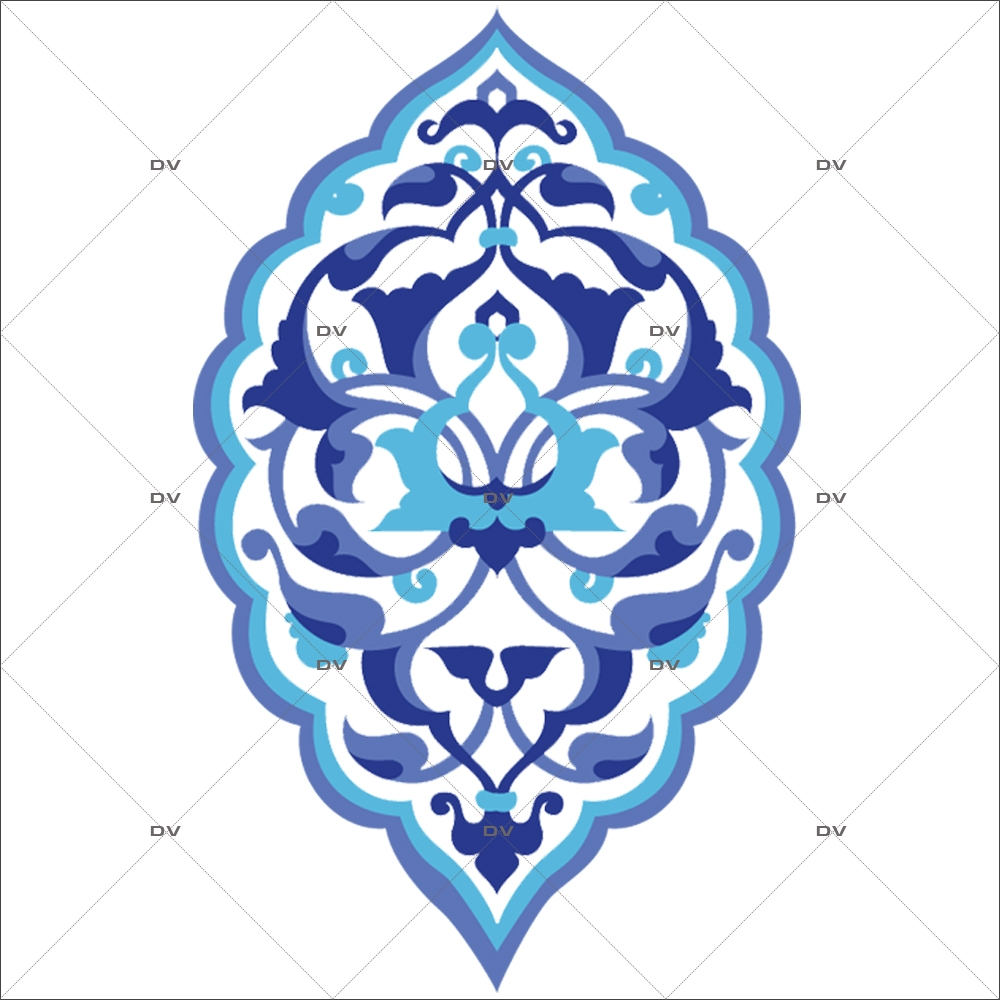 Sticker-motif-ambiance-décoration-orientale-bleu-adhésif-encres-écologiques-latex-décoration-intérieure-DECO-VITRES Sticker-motif-ambiance-décoration-orientale-bleu-adhésif-encres-écologiques-latex-décoration-intérieure-DECO-VITRES