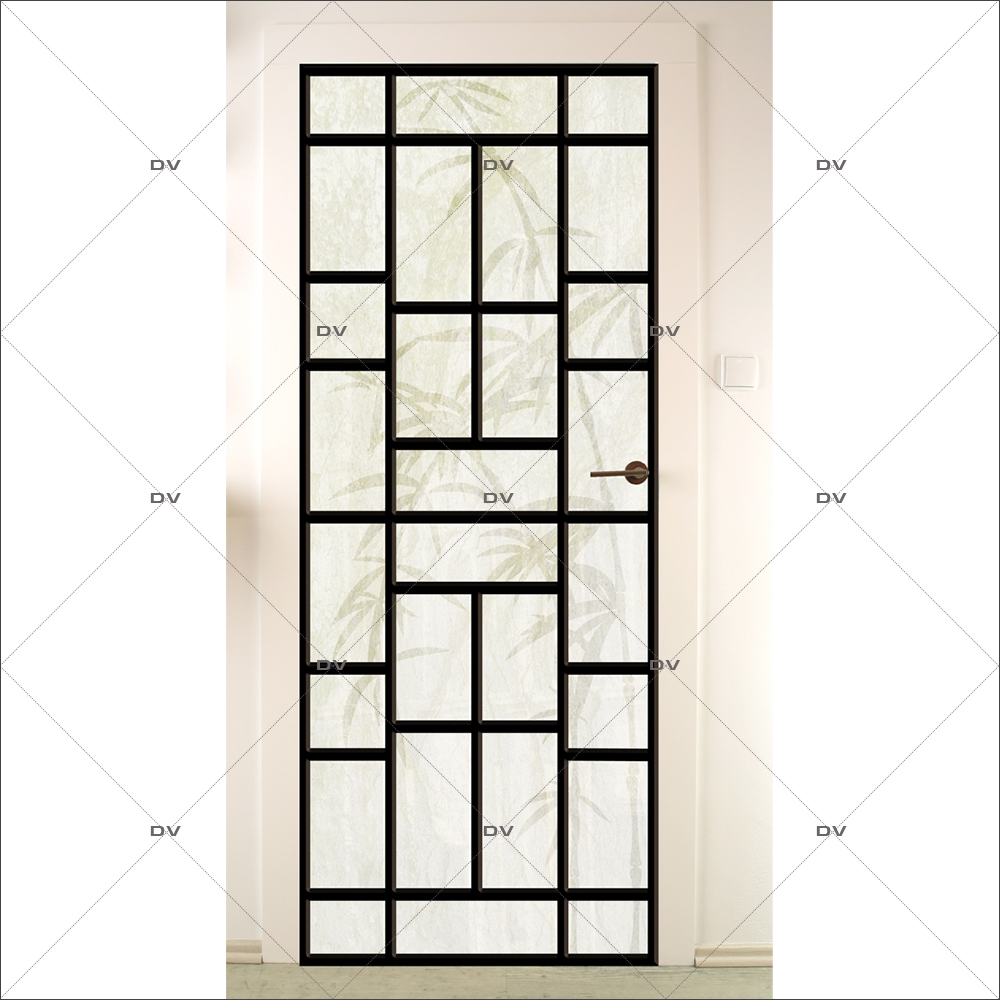 Sticker-porte-panneautage-asiatique-fond-bambous-ambiance-zen-adhésif-encres-écologiques-latex-décoration-intérieure-DECO-VITRES Sticker-porte-panneautage-asiatique-fond-bambous-ambiance-zen-adhésif-encres-écologiques-latex-décoration-intérieure-DECO-VITRES