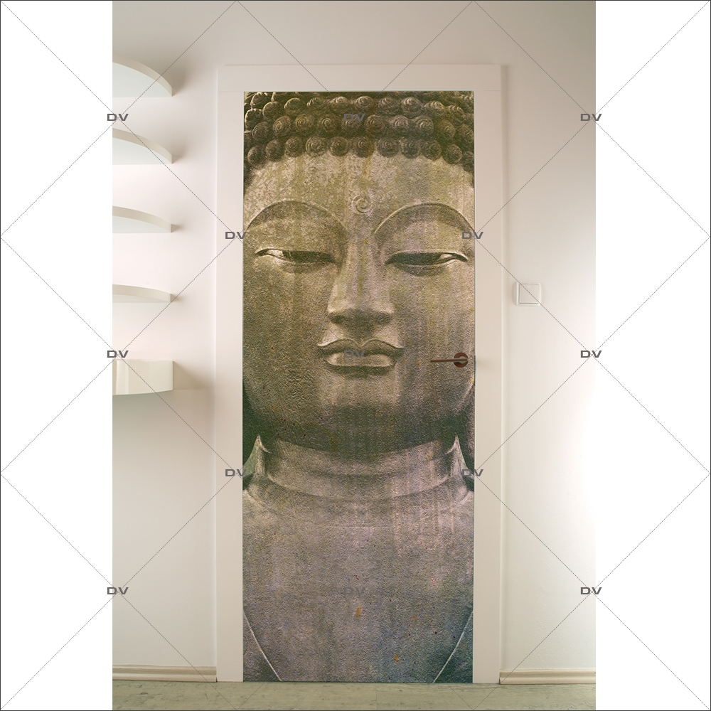 Sticker-porte-bouddha-asiatique-ambiance-zen-adhésif-encres-écologiques-latex-décoration-intérieure-DECO-VITRES Sticker-porte-bouddha-asiatique-ambiance-zen-adhésif-encres-écologiques-latex-décoration-intérieure-DECO-VITRES