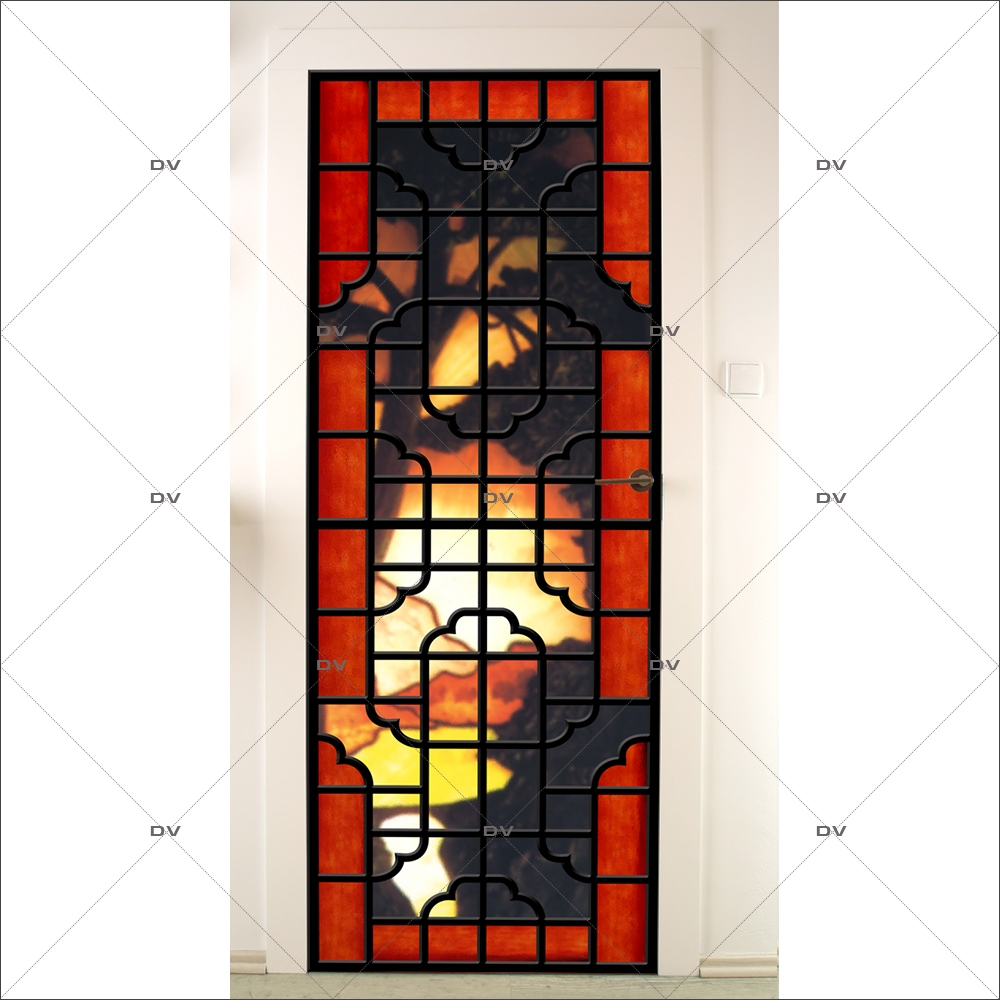 Sticker-porte-panneautage-asiatique-fond-paysage-arbre-adhésif-encres-écologiques-latex-décoration-intérieure-DECO-VITRES Sticker-porte-panneautage-asiatique-fond-paysage-arbre-adhésif-encres-écologiques-latex-décoration-intérieure-DECO-VITRES