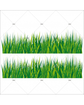 Sticker-frises-herbes-printemps-été-vitrophanie-décoration-vitrine-estivale-printanière-électrostatique-sans-colle-repositionnable-réutilisable-DECO-VITRES