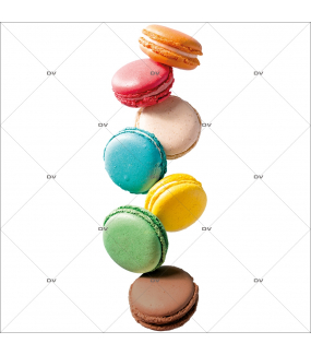 Sticker-géant-frise-de-macarons-vitrophanie-décoration-vitrine-spécial-boulangerie-pâtisserie-salon-de-thé-électrostatique-sans-colle-repositionnable-réutilisable-DECO-VITRES