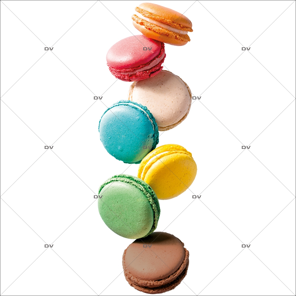 Sticker-géant-frise-de-macarons-vitrophanie-décoration-vitrine-spécial-boulangerie-pâtisserie-salon-de-thé-électrostatique-sans-colle-repositionnable-réutilisable-DECO-VITRES