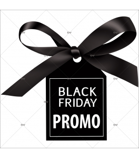 Sticker-étiquette-Black-Friday-promotion-vitrophanie-décoration-vitrine-électrostatique-sans-colle-repositionnable-réutilisable-DECO-VITRES