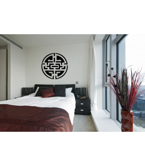 Sticker-porte-bonheur-asiatique-ambiance-décoration-asie-zen-adhésif-teinté-dans-la-masse-26-couleurs-au-choix-découpé-mural-ou-vitres-décoration-intérieure-DECO-VITRES