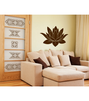 Sticker-fleurs-de-lotus-ambiance-décoration-retro-asie-zen-adhésif-teinté-dans-la-masse-26-couleurs-au-choix-découpé-mural-ou-vitres-décoration-intérieure-DECO-VITRES