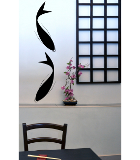 Sticker-carpes-koi-asiatique-ambiance-décoration-retro-asie-zen-adhésif-teinté-dans-la-masse-26-couleurs-au-choix-découpé-mural-ou-vitres-décoration-intérieure-DECO-VITRES