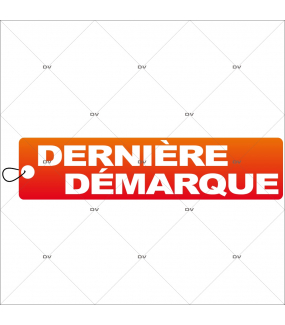 Sticker-frise-étiquette-dernère-démarque-soldes-vitrophanie-décoration-vitrine-promotionnelle-électrostatique-sans-colle-repositionnable-réutilisable-DECO-VITRES