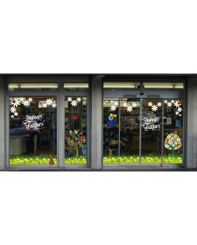 Sticker-arbre-à-oeufs-de-pâques-et-oiseaux-vitrophanie-décoration-vitrine-pâques-printanière-électrostatique-sans-colle-repositionnable-réutilisable-DECO-VITRES