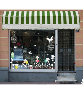 Sticker-oeuf-en-textes-joyeuses-pâques-blanc-multilingue-vitrophanie-décoration-vitrine-pâques-printanière-électrostatique-sans-colle-repositionnable-réutilisable-DECO-VITRES