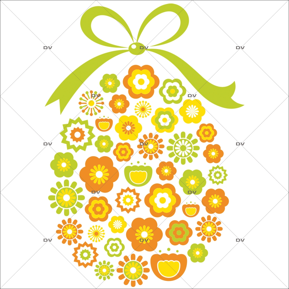 Sticker-oeufs-de-pâques-en-fleurs-vitrophanie-décoration-vitrine-pâques-printanière-électrostatique-sans-colle-repositionnable-réutilisable-DECO-VITRES