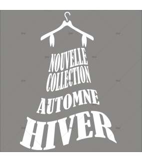 Sticker-nouvelle-collection-automne-hiver-robe-vitrophanie-décoration-vitrine-promotionnelle-électrostatique-sans-colle-repositionnable-réutilisable-DECO-VITRES