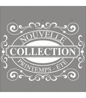 Sticker-nouvelle-collection-printemps-été-vitrophanie-décoration-vitrine-promotionnelle-électrostatique-sans-colle-repositionnable-réutilisable-DECO-VITRES