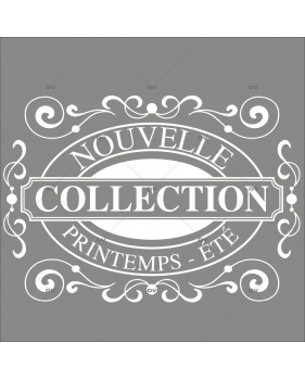 Sticker-nouvelle-collection-printemps-été-vitrophanie-décoration-vitrine-promotionnelle-électrostatique-sans-colle-repositionnable-réutilisable-DECO-VITRES