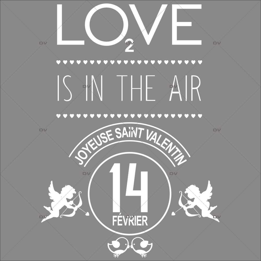 Sticker-bannière-texte-St-Valentin-blanc-coeurs-all-we-need-is-love-vitrophanie-décoration-vitrine-saint-valentin-boutique-lingerie-électrostatique-sans-colle-repositionnable-réutilisable-DECO-VITRES