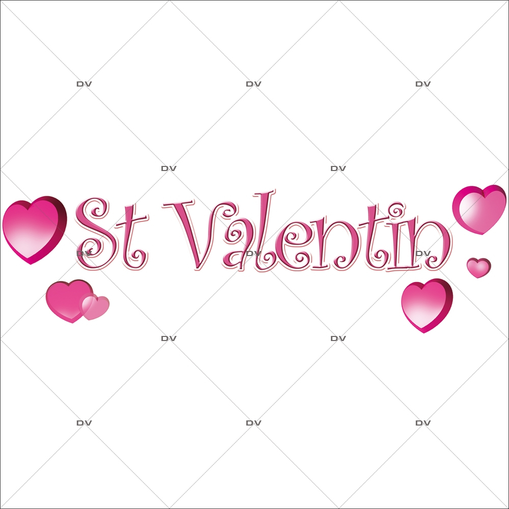 Sticker-texte-St-Valentin-coeurs-vitrophanie-décoration-vitrine-saint-valentin-électrostatique-sans-colle-repositionnable-réutilisable-DECO-VITRES