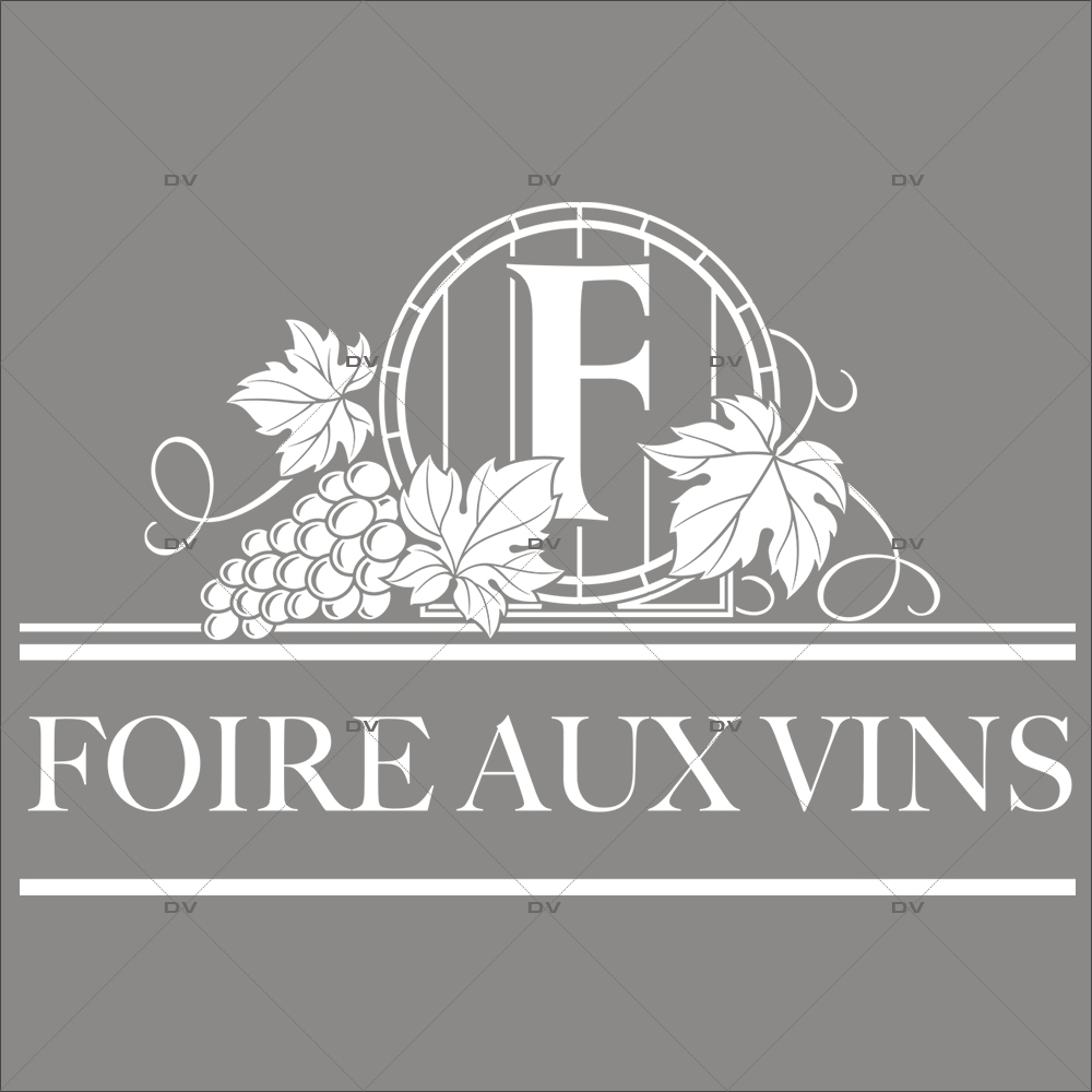 Sticker-foire-aux-vins-texte-vitrophanie-décoration-vitrine-cave-caviste-bar-à-vins-restaurant-supermarché-électrostatique-sans-colle-repositionnable-réutilisable-DECO-VITRES