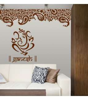 Sticker-frise-motif-cachemire-Inde-asiatique-ambiance-décoration-asie-zen-adhésif-teinté-dans-la-masse-26-couleurs-au-choix-découpé-mural-ou-vitres-décoration-intérieure-DECO-VITRES
