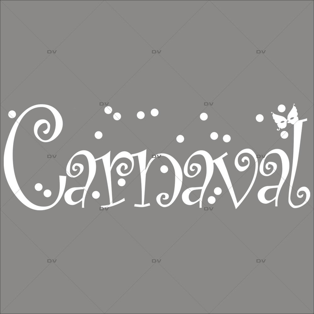 Sticker-texte-carnaval-blanc-confetti-masque-loup-vitrophanie-décoration-vitrine-carnaval-électrostatique-sans-colle-repositionnable-réutilisable-DECO-VITRES Sticker-texte-carnaval-blanc-confetti-masque-loup-vitrophanie-décoration-vitrine-carnaval-électrostatique-sans-colle-repositionnable-réutilisable-DECO-VITRES