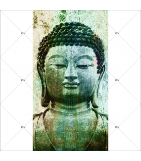 Lé-de-papier-peint-Bouddha-géant-Ambiance-zen-Asie-décoration-murale-intérieure-DECO-VITRES