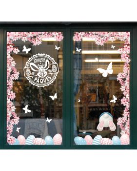 photo-stickers-oeufs-de-paques-cerisier-en-fleurs-sakura-printemps-décoration-vitrine-vitrophanie-électrostatique-DECO-VITRES