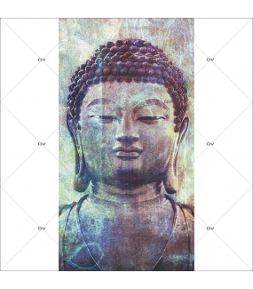 Lé-de-papier-peint-Bouddha-géant-Ambiance-zen-Asie-décoration-murale-intérieure-DECO-VITRES