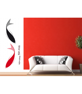 Lé-de-papier-peint-carpes-koï-géantes-ambiance-zen-Asie-décoration-murale-intérieure-DECO-VITRES