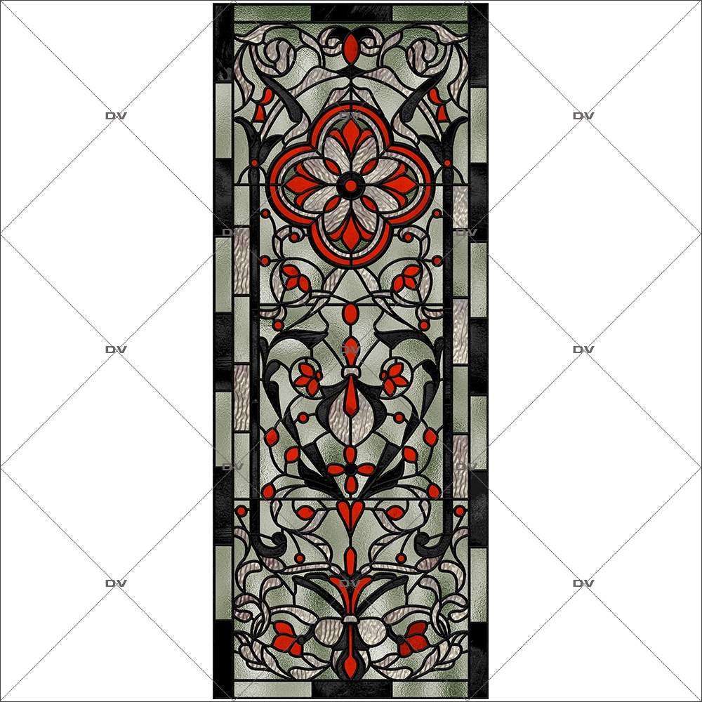 Sticker-vitrail-art-nouveau-retro-vintage-vitrophanie-électrostatique-ou-adhésif-décoration-fenêtres-DECO-VITRES Sticker-vitrail-art-nouveau-retro-vintage-vitrophanie-électrostatique-ou-adhésif-décoration-fenêtres-DECO-VITRES