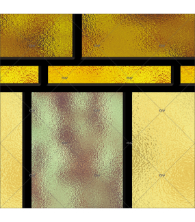 Sticker-vitrail-géométrique-vintage-retro-vitrophanie-électrostatique-ou-adhésif-décoration-fenêtres-DECO-VITRES