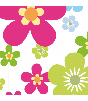 Sticker-frises-de-fleurs-multicolores-printemps-été-vitrophanie-décoration-vitrine-estivale-printanière-électrostatique-sans-colle-repositionnable-réutilisable-DECO-VITRES