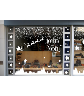 vitrine-noel-decoration-etoiles-traineau-sapins-blancs-vitrophanies-noel-electrostatique-sans-colle-stickers-DECO-VITRES