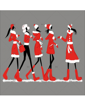 sticker-mannequins-shopping-sports-d-hiver-fashion-noel-electrostatique-sans-colle-DECO-VITRES-MN4