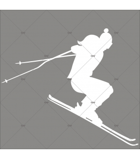 sticker-skieur-sports-hiver-blanc-noel-vitrine-electrostatique-vitrophanie-sans-colle-DECO-VITRES-SKI1