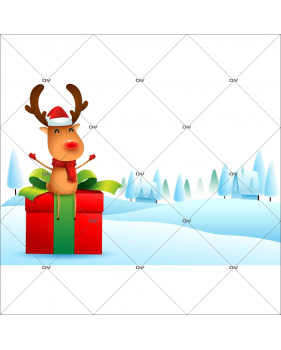 sticker-etagere-renne-noel-cadeau-paysage-de-neige-vitrine-noel-electrostatique-vitrophanie-sans-colle-DECO-VITRES-LUD3