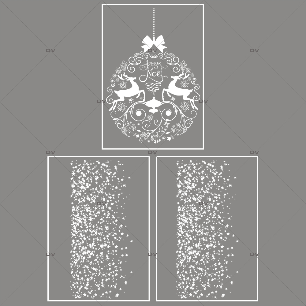 Lot-promotionnel-3-stickers-vitrine-noel-iconique-boule-geante-joyeux-noel-frises-etoiles-electrostatique-sans-colle-repositionnable-DECO-VITRES-KIT41 Lot-promotionnel-3-stickers-vitrine-noel-iconique-boule-geante-joyeux-noel-frises-etoiles-electrostatique-sans-colle-repositionnable-DECO-VITRES-KIT41