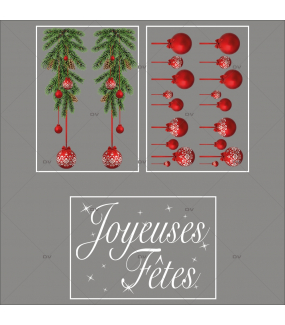 lot-promotionnel-3-stickers-vitrine-noel-intemporel-frises-boules-rouges-suspensions-sapin-texte-joyeuses-fetes-electrostatique-sans-colle-repositionnable-DECO-VITRES-KIT2